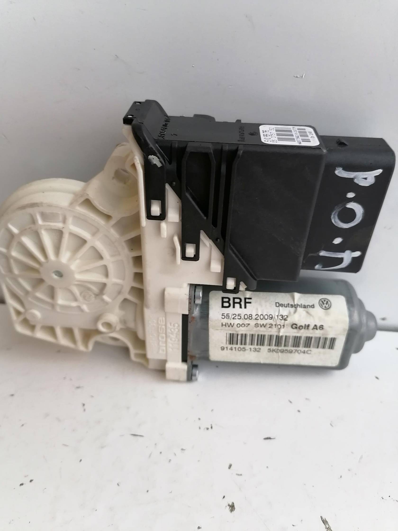 Alzacristallo elettr. porta post. dx.